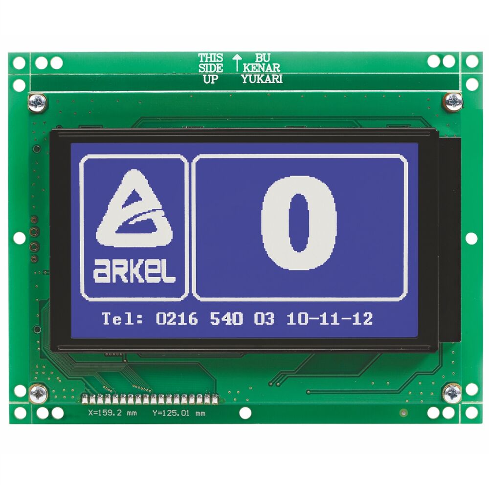 ARKEL -LCD240128A-P GÖSTERGE 114X64MM