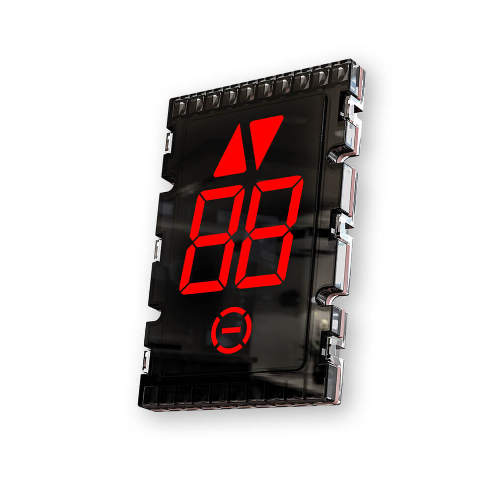 Genemek - AV-DSV-R BG GÖSTERGE,KAPI YANI 7 SEGMENT LED Genemek - AV-DSV-R BG GÖSTERGE,KAPI YANI 7 SEGMENT LED