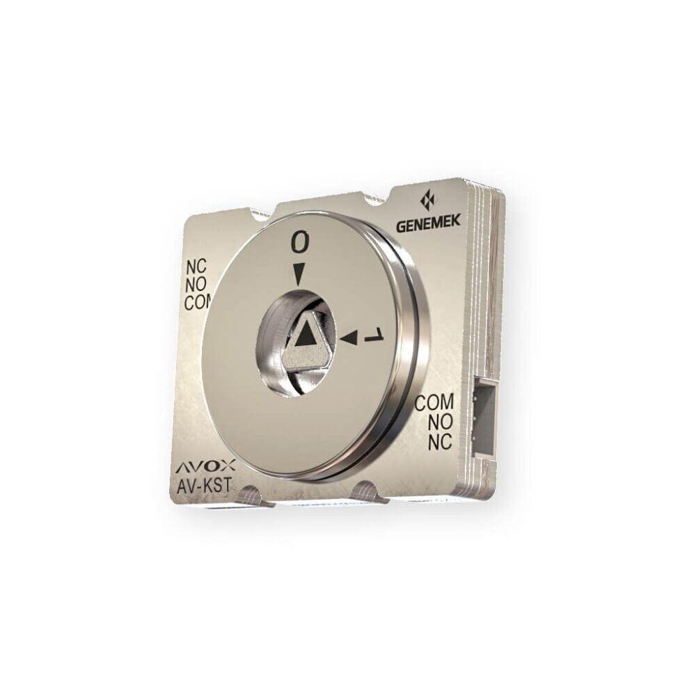 Genemek - AV-KST AVOX ÜÇGEN ANAHTAR , ÇİFT KONTAK NO/NC