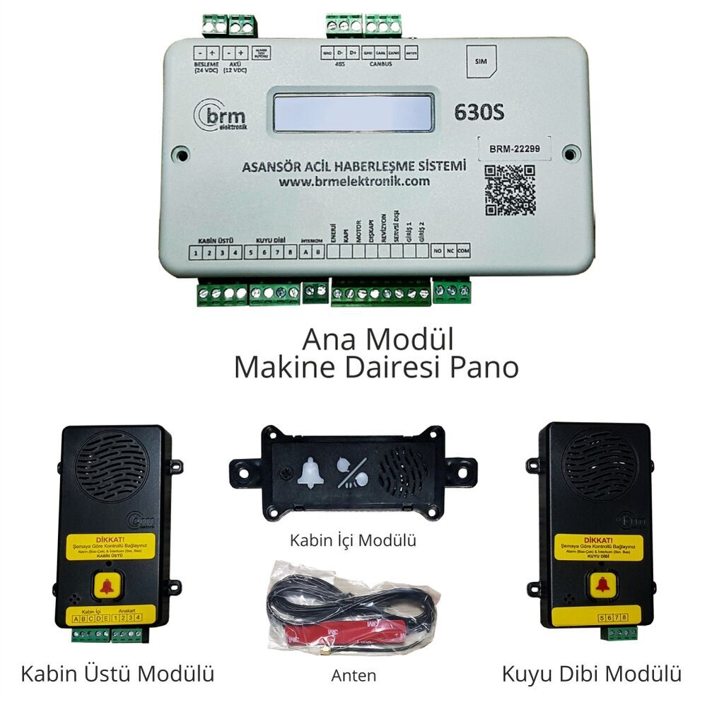 BRM630N ACİL HABERLEŞME SİSTEMİ GNMK UYUMLU