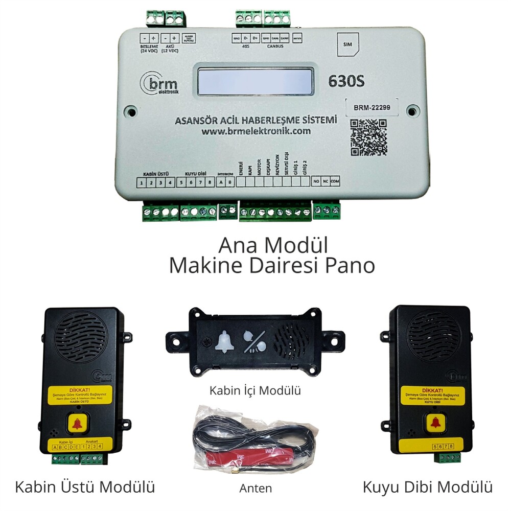 Brm - BRM630N EMERGENCY COMMUNICATION SYSTEM