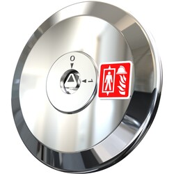 Genemek - UF-KSF (UFO,YANGIN İHBAR ANAHTARI) (üçgen)